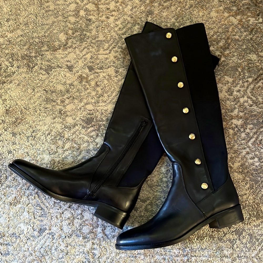 Black Vince Camuto Riding Boot size 12.